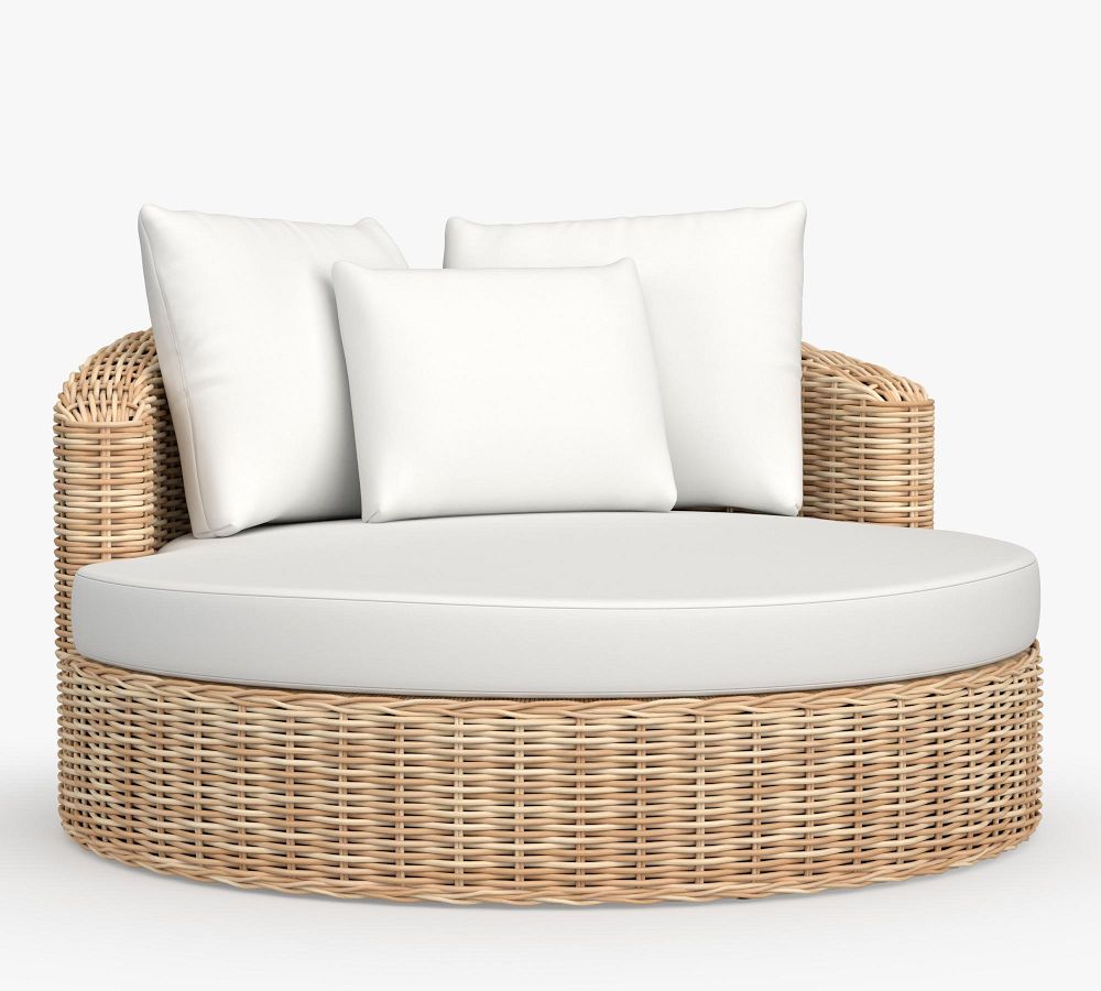 outdoor furniture round chaise sofa bed patio daybed lounge chaise leisure sunbed