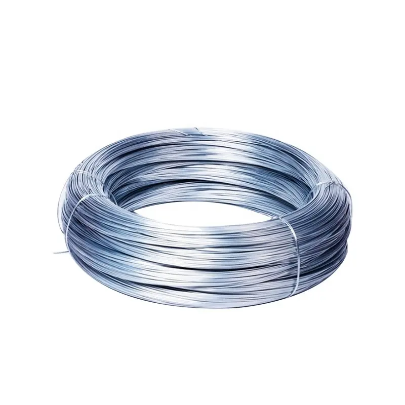 Hot Selling Galvanized Carbon Free Cutting Steel Wire Bwg 19 Bwg 20 Bwg 21 Electro Galvanized Binding Wire