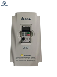คอนโทรลเลอร์ PLC เซ็นเซอร์ ไดรฟ์ปรับความถี่ ยี่ห้อใหม่แกะกล่อง รุ่น VFD037M43A - Product Image 1