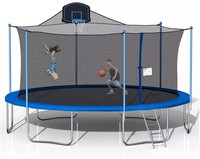 Trampoline d'extérieur rond de 10 pieds du fabricant avec filet de sécurité, équipement d'exercice unisexe pour enfants et adultes, pour garçons et filles
