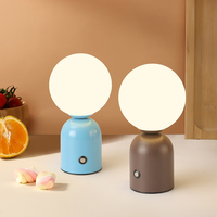 Lampe de bureau LED moderne en métal, rechargeable USB, à intensité variable tactile, idéale pour les salles de lecture, les bureaux, les chambres à coucher et les maisons.