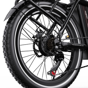 Bicicleta Eléctrica Plegable Mini de 48V17Ah con Motor Trasero sin Escobillas, Batería de Litio de Carga Rápida, Ecológica y Urbana - Product Image 5