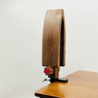 Modèle sur mesure; Pince de couture en cuir professionnelle Étau de couture en bois pour pince de bureau réglable en cuir fait main