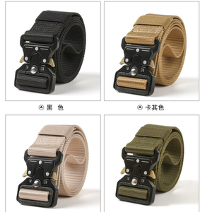 Cinturones de Camuflaje Desértico Digitales DFF1206, Cinturones Tejidos de Lona de 3.8 cm y 4 cm de Ancho, 120 cm de Largo, Personalizados - Product Image 3