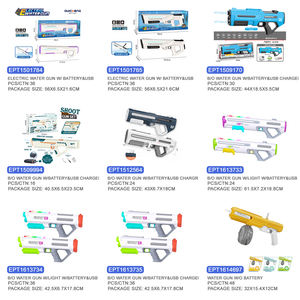 हाई ग्रेड पल्स इलेक्ट्रिक वाटर गन, बच्चों के लिए हल्के बंदूक उच्च दबाव खिलौना बंदूक के साथ ऑटो अवशोषण - Product Image 4