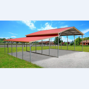 Trung Quốc nhà máy của hardtop vật liệu thép carport cantilever-Bóng râm năng lượng mặt trời mái bãi đậu xe carport vườn hàng chục kim loại carport cấu trúc - Product Image 5