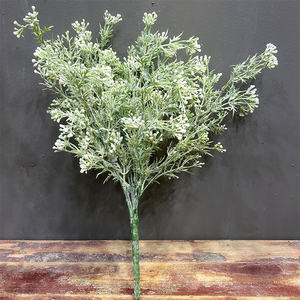 Flores Artificiales <span class=keywords><strong>de</strong></span> <span class=keywords><strong>Lila</strong></span> FL-970 al por Mayor, Flores Flocadas para Decoración Navideña <span class=keywords><strong>de</strong></span> Exteriores y Hogar, Gran Venta en Camboya - Product Image 2