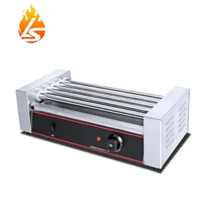 Vendita di fabbrica automatico Hot Dog rullo Grill macchina salsiccia Grill rullo macchina per la vendita