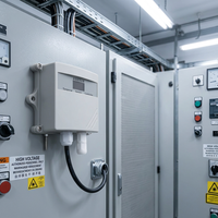 Transmetteur de température et d'humidité mural avec RS485 Modbus RTU pour postes de transformation OEM IP65