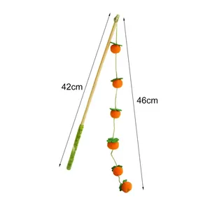 Juguete Interactivo para Gatos, Varita Divertida y Colorida para Gatitos, Juguetes de Madera para Gatos, Varita Interactiva para Mascotas, Suministros para Mascotas - Product Image 6