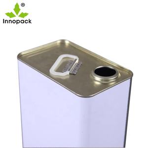 Pot d'huile de cuisson marin de 0.1l — <span class=keywords><strong>20</strong></span> l, grandes canettes carrées, huile de cuisson vide, emballage en métal, étain <span class=keywords><strong>avec</strong></span> grand couvercle - Product Image 5