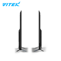 Téléviseur LED intelligent 4K UHD de 65 pouces de grande taille, de bonne qualité et à prix bas, avec USB PVR pour un usage domestique