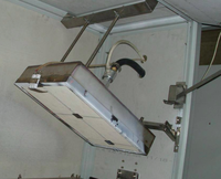 Le testeur de propagation de la flamme de la plaque de rayonnement teste l'inflammabilité des matériaux de surface du bâtiment (ASTM E162) et des plastiques en mousse