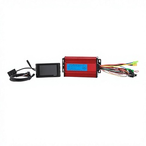 Red 12 tube WXGN301 kit WXGN301 large color display + 12-tube controller kit, 36V/48V/60V/72V 800W/1000W L898 - Product Image 1