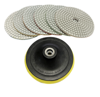 Tampons de polissage diamantés flexibles pour granit, marbre, pierre, quartz, béton, 3 mm, OEM