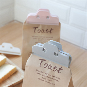 Food Clips <b>Plastic</b> <b>Bag</b> Sealer Moisture Proof Freshness Preserving Kitchen Snack <b>Storage</b> Clip 10x5 Pp Material - Product Image 4