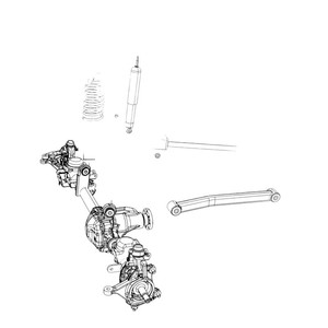 Barra de Acoplamiento 52059979AF para Jeep Wrangler JK 2009-2018, Sistema de Suspensión MacPherson - Product Image 4
