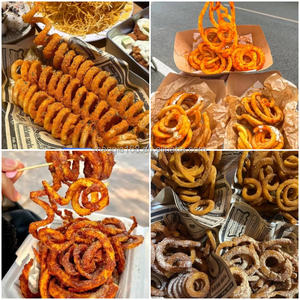 Coupe-pommes en spirale, machine à découper les pommes <span class=keywords><strong>de</strong></span> terre en spirale, acier inoxydable, coupe-pommes en spirale,coupe-pom - Product Image 4