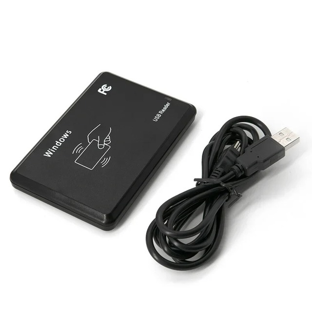 NFC RFID Contactless 13.56 MHz USB Interface NFC Card Reader 125kHz Door Access Control Reader