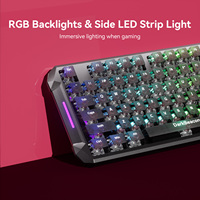 Flux 87 Mechanical Wired Hall Effect Magnetic AI RGB Gaming Keyboard Programmable Keys Multi-language US Layout for Gamers