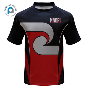 Maillot Rugby Maori PURE Sublimation Personnalisé 100% Polyester Tatouage Chemise Rugby Respirant Maillot Rugby League - Product Image 3