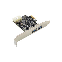 Kartu Ekspansi SUNWEIT ST667 PCIe X1 D720200 2-Port USB3.2 5Gbps