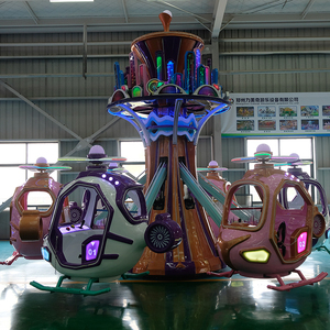 2026 New Amusement Park Ride Playground Space Time Jump Equipment Kiddie Rotating Chair Rides - Product Image 4