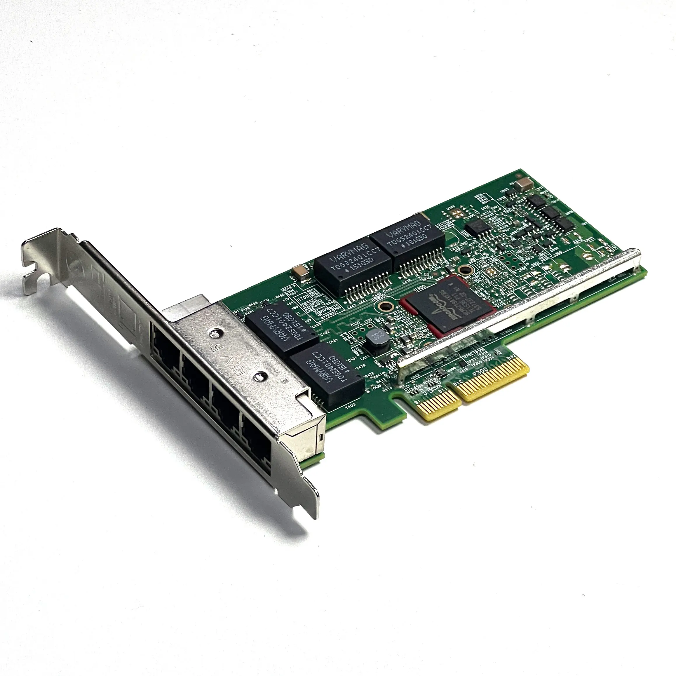 레노버 90Y9355 IBM 시스템 X EDUP nic PCIe BCM5719 넷Xtreme 기가비트 네트워크 카드 용 4 포트 Gbe PCI 익스프레스 2.0