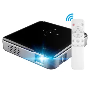 Mini Home Theater Proyector Full Hd 4K Video Dlp Máy Chiếu Không Dây Android 9.0 OS Cho Ngoài Trời Di Động Pico Beamer Di Động