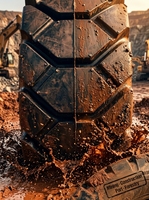 Telehandler-Vollgummireifen 15.5/80-24 Chinesische Fabrik 370/75-28 12.00-20 400/75-28 für Bau- und Materialumschlagsmaschinen