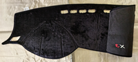 Accessoires intérieurs de voiture personnalisés, antidérapants, en polyester pelucheux, tapis de tableau de bord de voiture, tapis, utilisation pour la décoration BAIC, universel