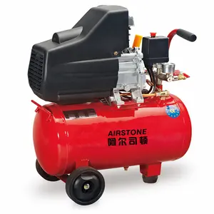 Airstone endüstriyel Compresores De Aire De kayış tahrikli 2HP 3 silindirli hava kompresörü 4.3CFM taşınabilir pistonlu hava kompresörü