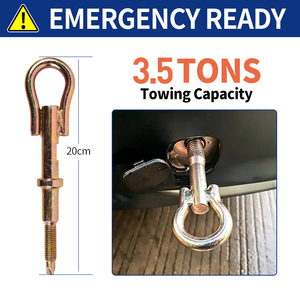 Crochet de remorquage pour Peugeot 408 <span class=keywords><strong>308</strong></span> 307 Citroën C4 court 674416 674418 7212ZJ - Product Image 3