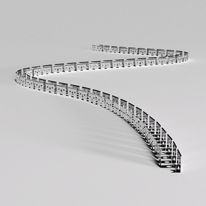 Clips de Fijación para Tiras de Silicona LED Neon, Soporte de Acero Inoxidable para Perfil LED Flexible, Curvado Linealmente, Forma Aleatoria - Product Image 2