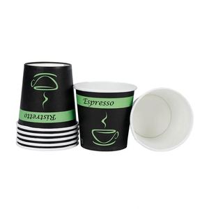 Gobelets en papier kraft à double paroi ondulés et gaufrés, couleur personnalisée, pour événements de luxe, vin et eau minérale - Product Image 4