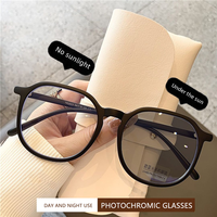 Lunettes de vue photochromiques rétro transparentes unisexes, montures de lunettes de créateur de luxe pour hommes et femmes