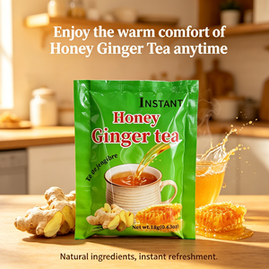 Té Instantáneo <span class=keywords><strong>de</strong></span> Jengibre y Miel para Dormir, Sin Cafeína, Bebida Herbal Relajante para Ayudar a Conciliar el Sueño, 18g - Product Image 4