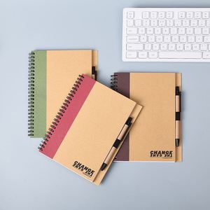 Set de Regalo Corporativo Personalizado A5 al por Mayor, Cuaderno con Bolígrafo, Papel Espiral, Bloc de Notas Meno, 100 Páginas, Ecológico, UV - Product Image 3