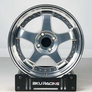Ruedas forjadas BKU 5x114,3 de 17, 18 y 19 pulgadas, llantas de rueda de coche de carreras de aleación gris para JDM <span class=keywords><strong>Subaru</strong></span> <span class=keywords><strong>Impreza</strong></span> <span class=keywords><strong>Sti</strong></span> BRZ GT86 Supra Wrc Wrx - Product Image 2