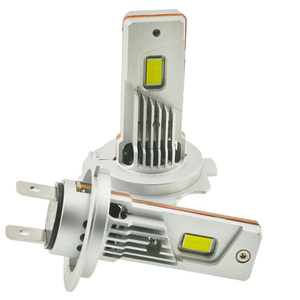 H4 H7 Ampoules de brouillard de phare LED 27W 2750LM 6500K <span class=keywords><strong>Focus</strong></span> d'éclairage avec tube en cuivre et ventilateur Phare à dissipation thermique pour rénovation - Product Image 4