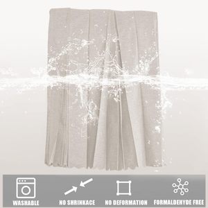 CF baño personalizado a prueba <span class=keywords><strong>de</strong></span> salpicaduras cierre rápido <span class=keywords><strong>de</strong></span> alta resistencia Lino impermeable plegable Cortina <span class=keywords><strong>de</strong></span> <span class=keywords><strong>ducha</strong></span> imán Cortina <span class=keywords><strong>de</strong></span> <span class=keywords><strong>ducha</strong></span> plegable - Product Image 6