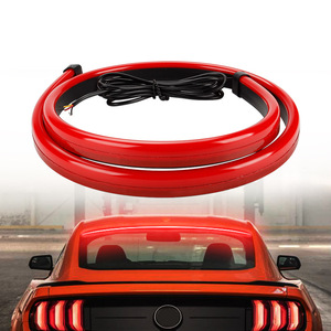 <b>Led</b> Tail <b>Lights</b> 90Cm 100Cm <b>Red</b> Universal Fit High Mounted Brake <b>Light</b> For Car Retrofit Upgrade - Product Image 1