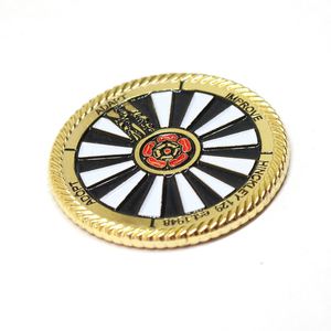 Moneda Conmemorativa de la Hazaña Plated Event Challenge con Hoja de Arce, de Metal Grabado en Oro, para Oficina y Deporte, en Bolsa OPP, Monedas Antiguas, Moneda de Plata, Personalizada Global - Product Image 3
