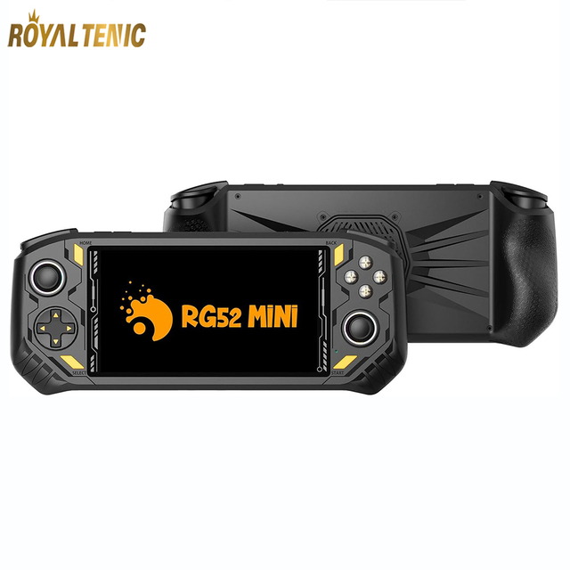 Retro Handheld Game Console RG52 Mini RK3562 5.5 Inch IPS Screen Portable Game Player 20000 Games Support 25 Classic Emulators