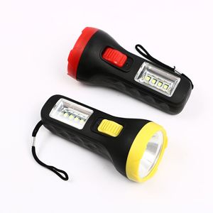Mini <b>LED</b> <b>Flashlight</b> Dry Battery ABS Plastic Outdoor Use White Light Multi Color Option - Product Image 2