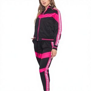 Conjunto Deportivo de 2 Piezas para Mujer, Talla Grande, Informal, de Invierno, Color Sólido, Transpirable, Ligero y Ecológico, Sudadera para Gimnasio - Product Image 3