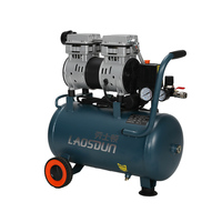 LASTON 9L 24L 30L 50L Réservoir Compresseur d'air dentaire sans huile Moteur de pompe à moteur direct à faible bruit pour ciment de construction Usage domestique