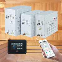 OEM/ODM/OBM, générateur de vapeur pour sauna humide de haute qualité, commande par application WiFi, 4,5KW/6KW/9KW/10,5KW/12KW/15KW/18KW, nouveau modèle