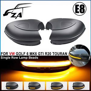 Nuovo Indicatore di Direzione LED Dinamico Sequenziale Ambra per <span class=keywords><strong>Specchietto</strong></span> Laterale VW <span class=keywords><strong>Golf</strong></span> <span class=keywords><strong>6</strong></span> MK6 Touran 2011-2014 - Product Image 1