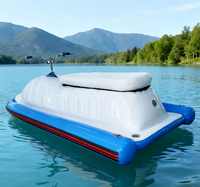 Jet ski électrique gonflable personnalisé, nouveau design 2025, avec matériau PE, grande capacité et taille personnalisable pour les loisirs nautiques